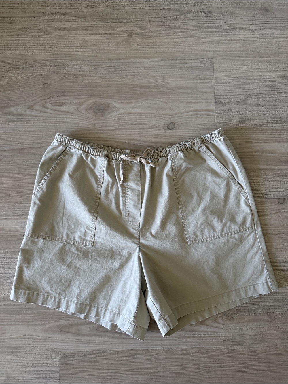 LL Bean Sunwashed Canvas Shorts